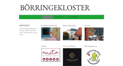 Desktop Screenshot of borringekloster.se